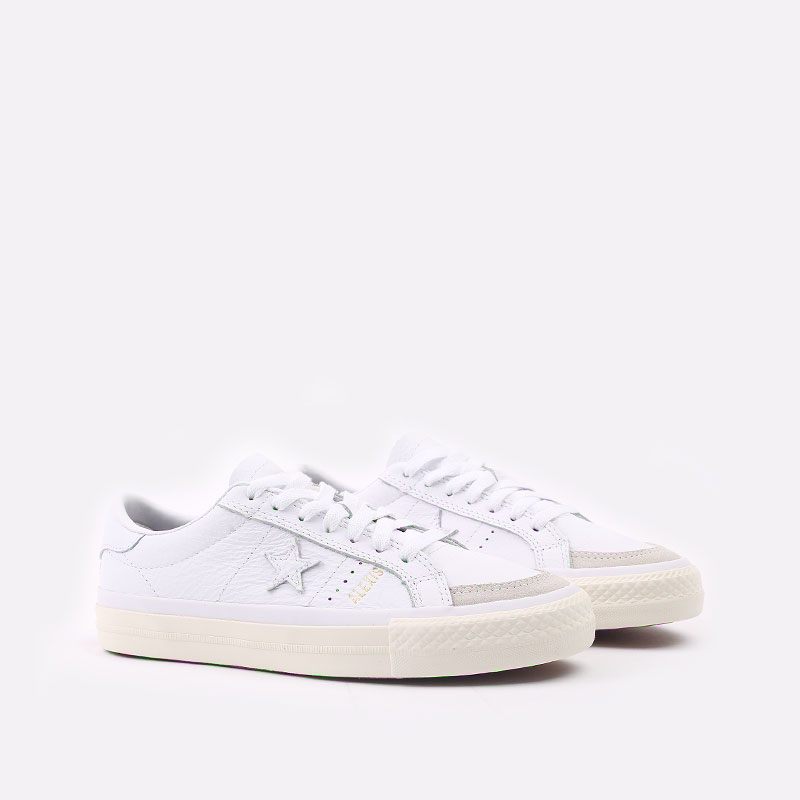 мужские белые кеды Converse One Star Pro AS OX 168658 - цена, описание, фото 2